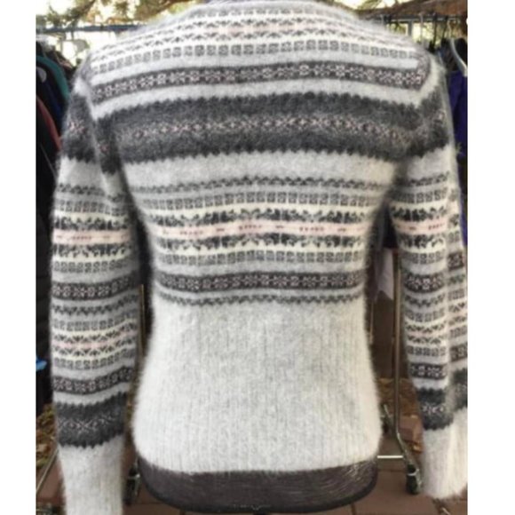 Faded Glory | Ladies rabbit fur sweater - Picture 5 of 8